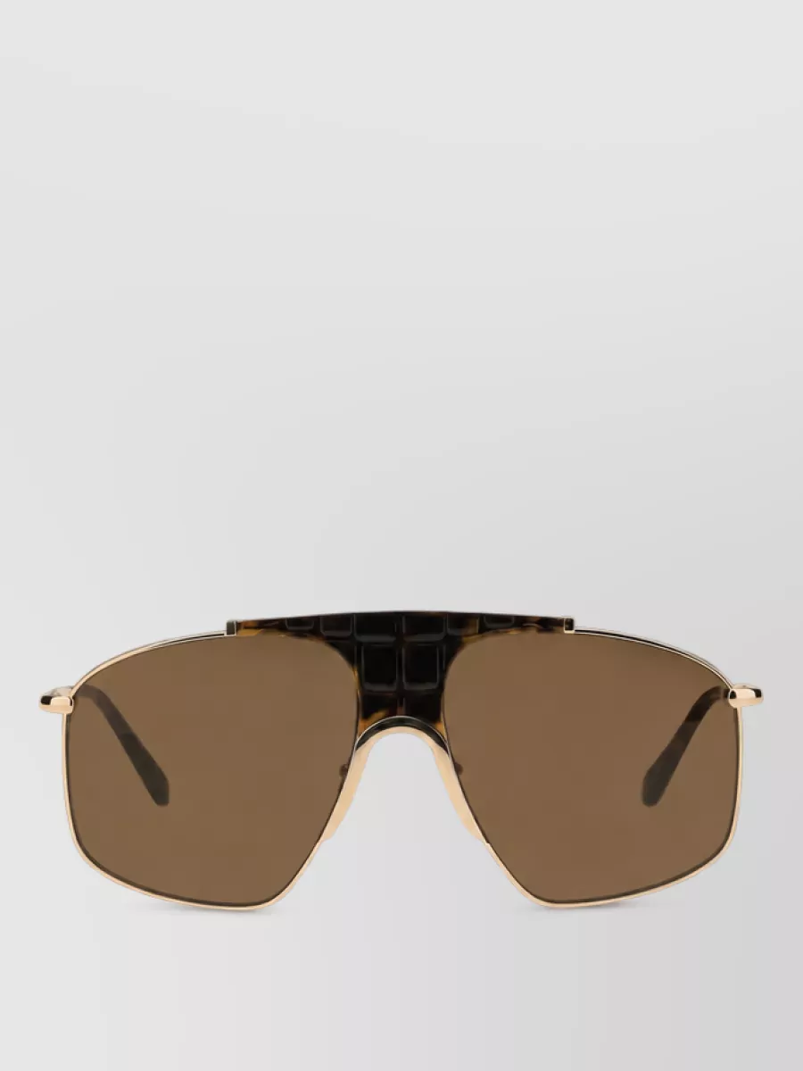 Alaïa square aviator sunglasses