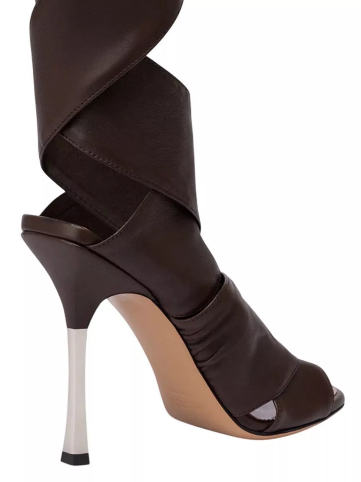 Paris Texas Lace Up Sandal 100