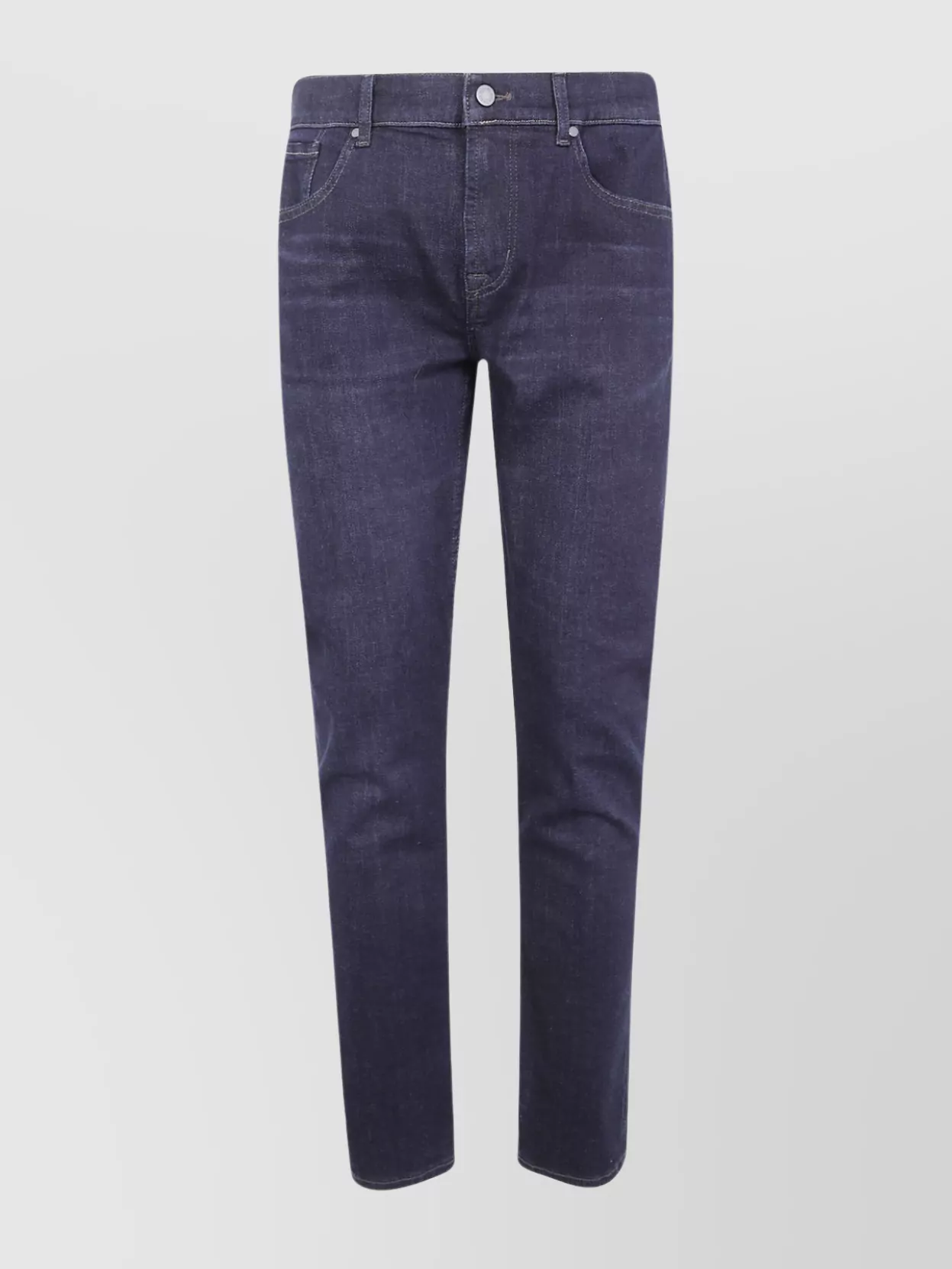 7 For All Mankind Oak Slimmy Tapered Jeans In Multi