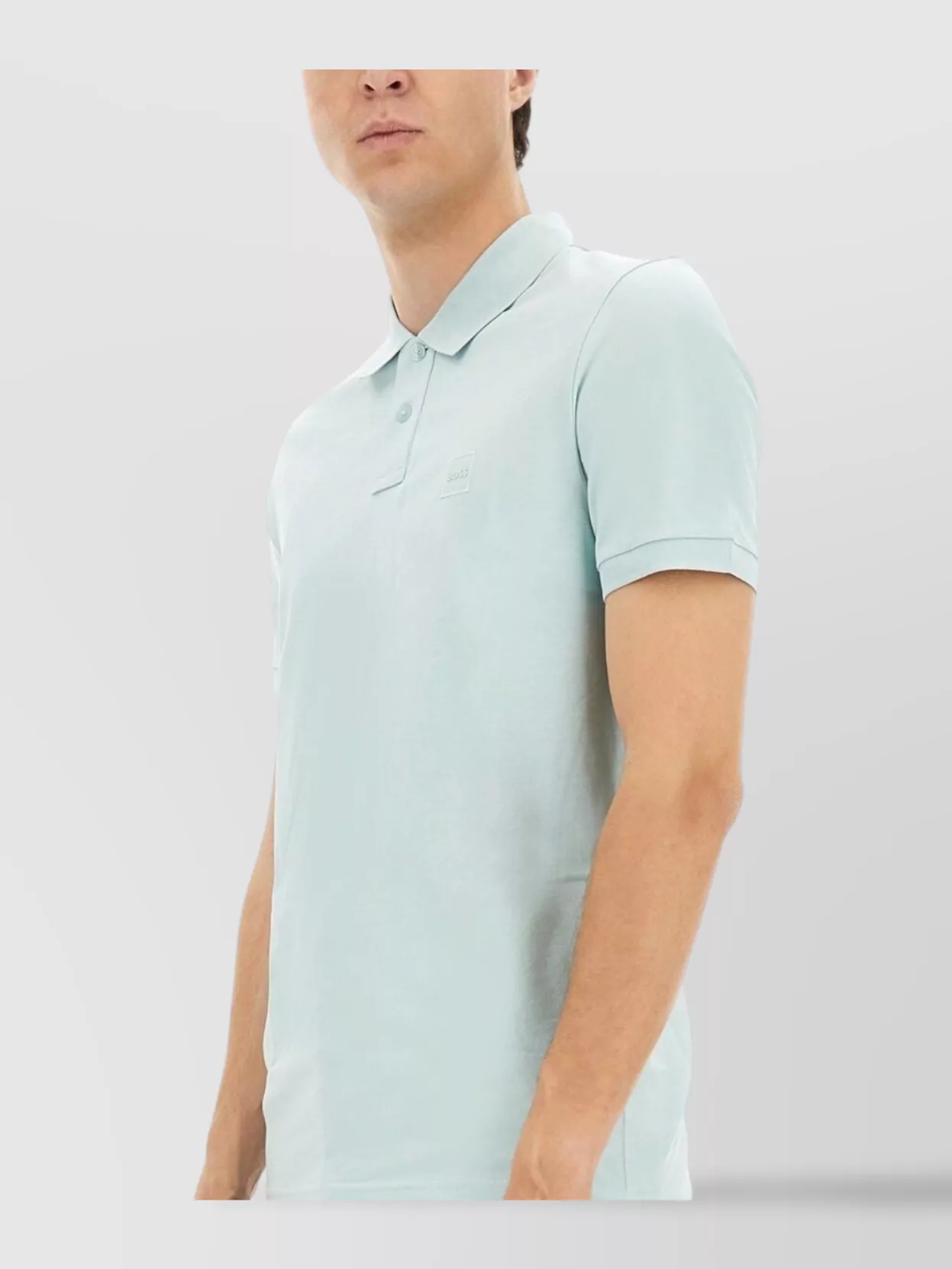Shop Hugo Boss Patch Logo Polo Shirt