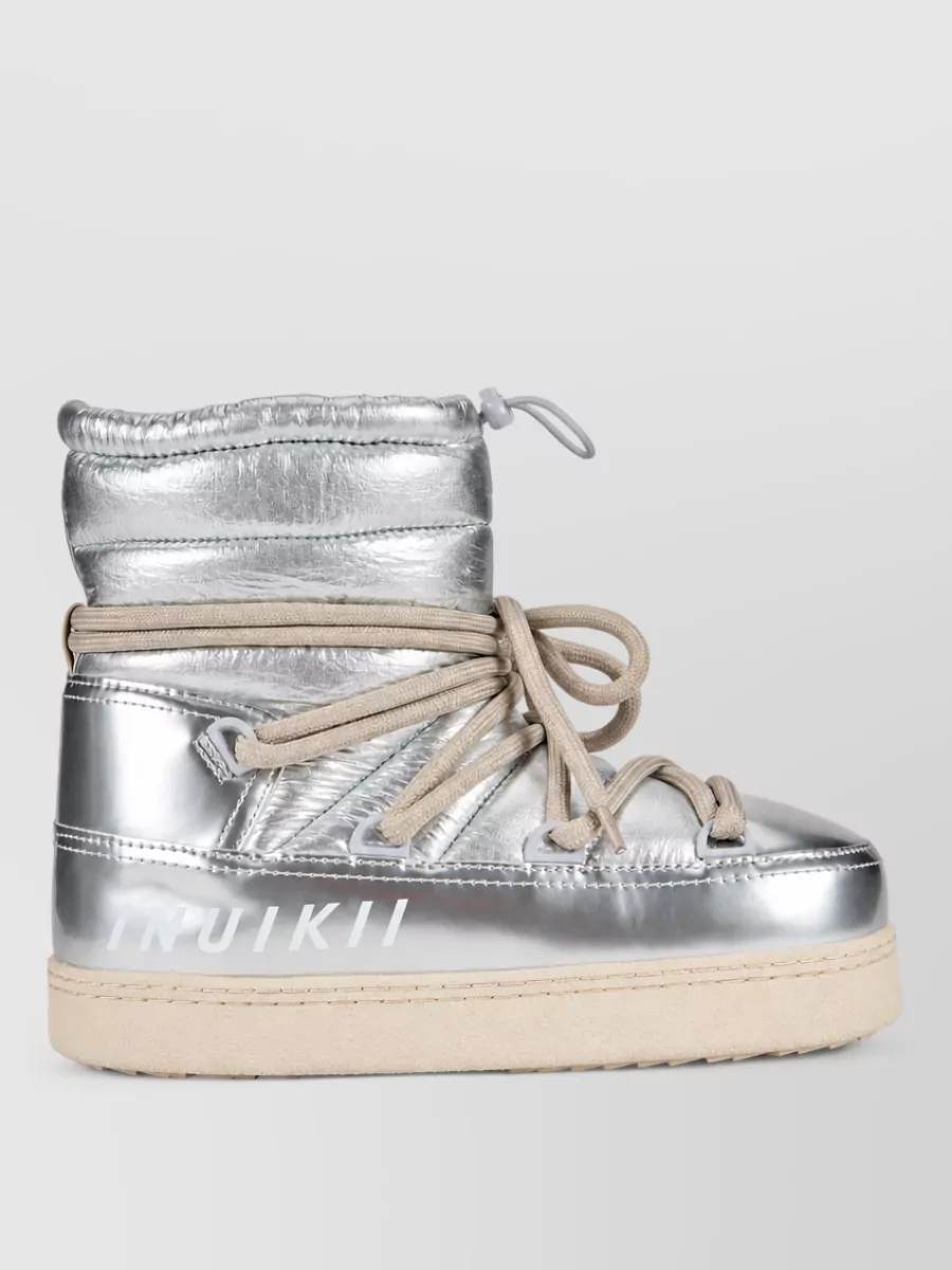 Inuikii Padded High-Top Sneakers
