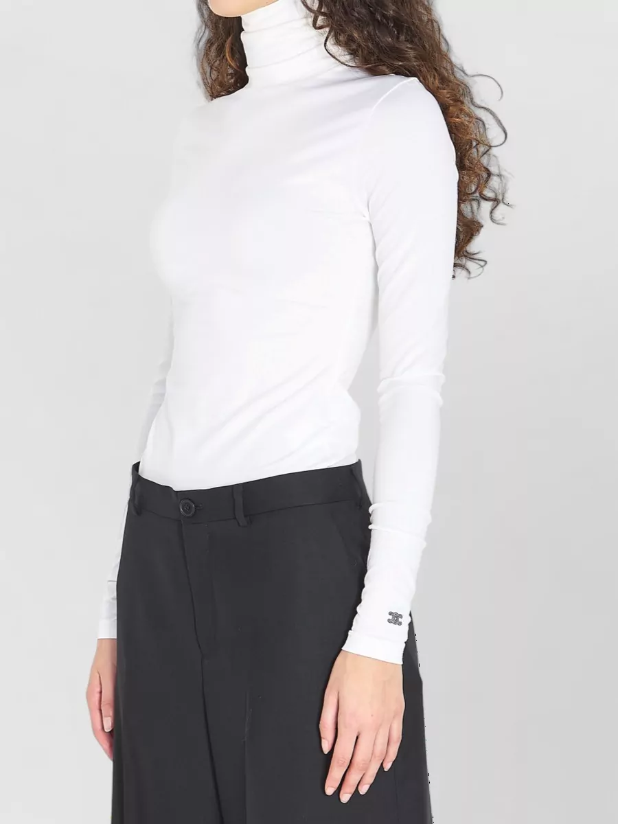 Celine High-Neck Slim-Fit Top