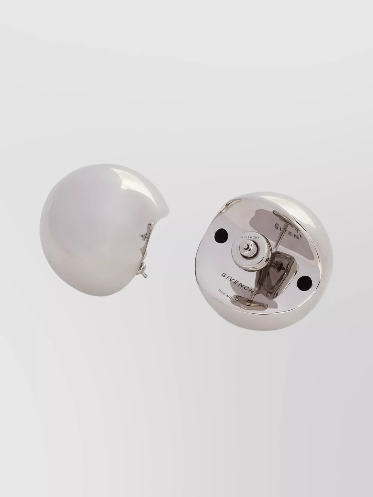 Givenchy Spherical Curve Stud Earrings