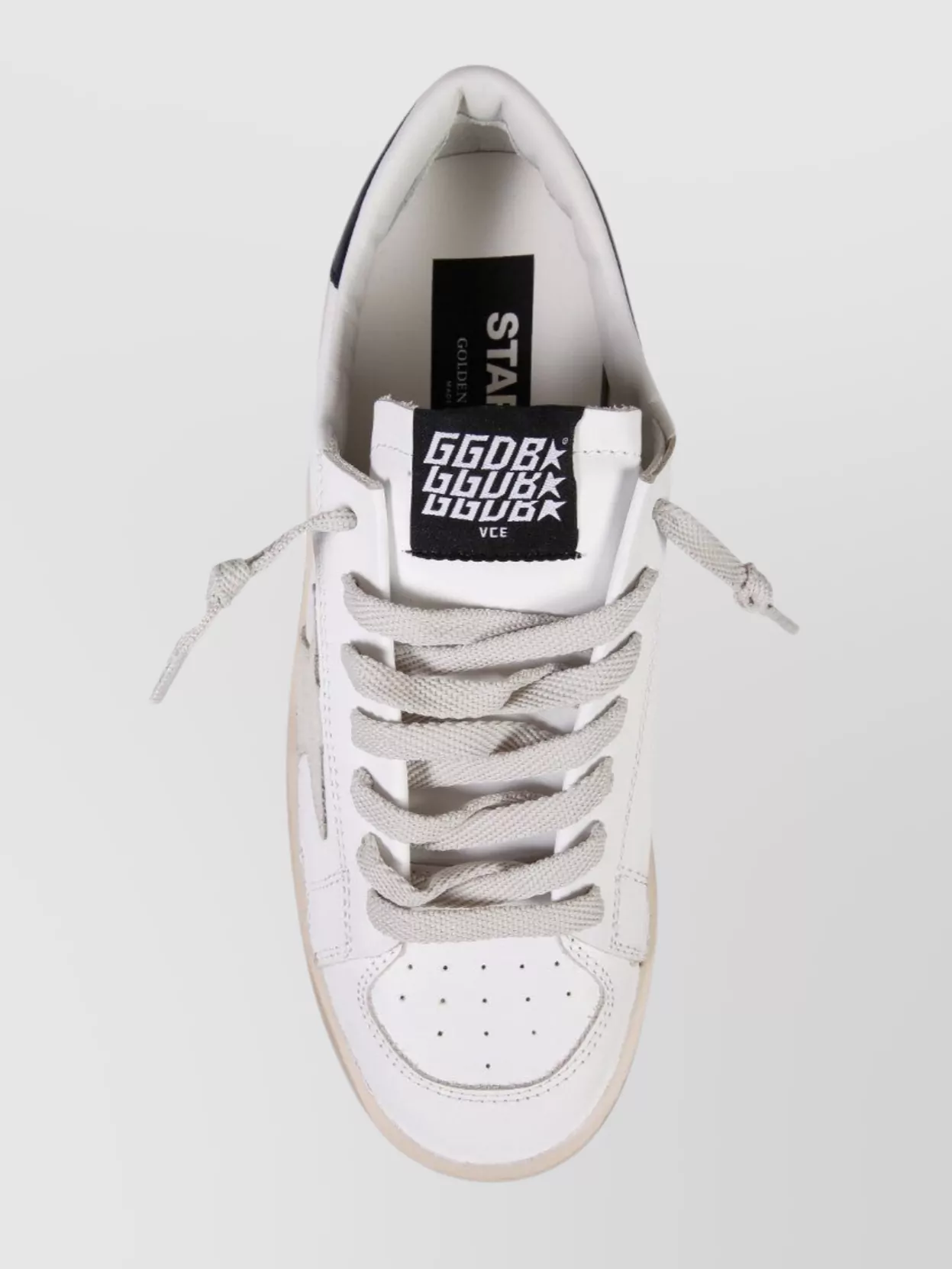 Golden Goose Stardan Leather Upper Suede Star Shiny Leather Heel