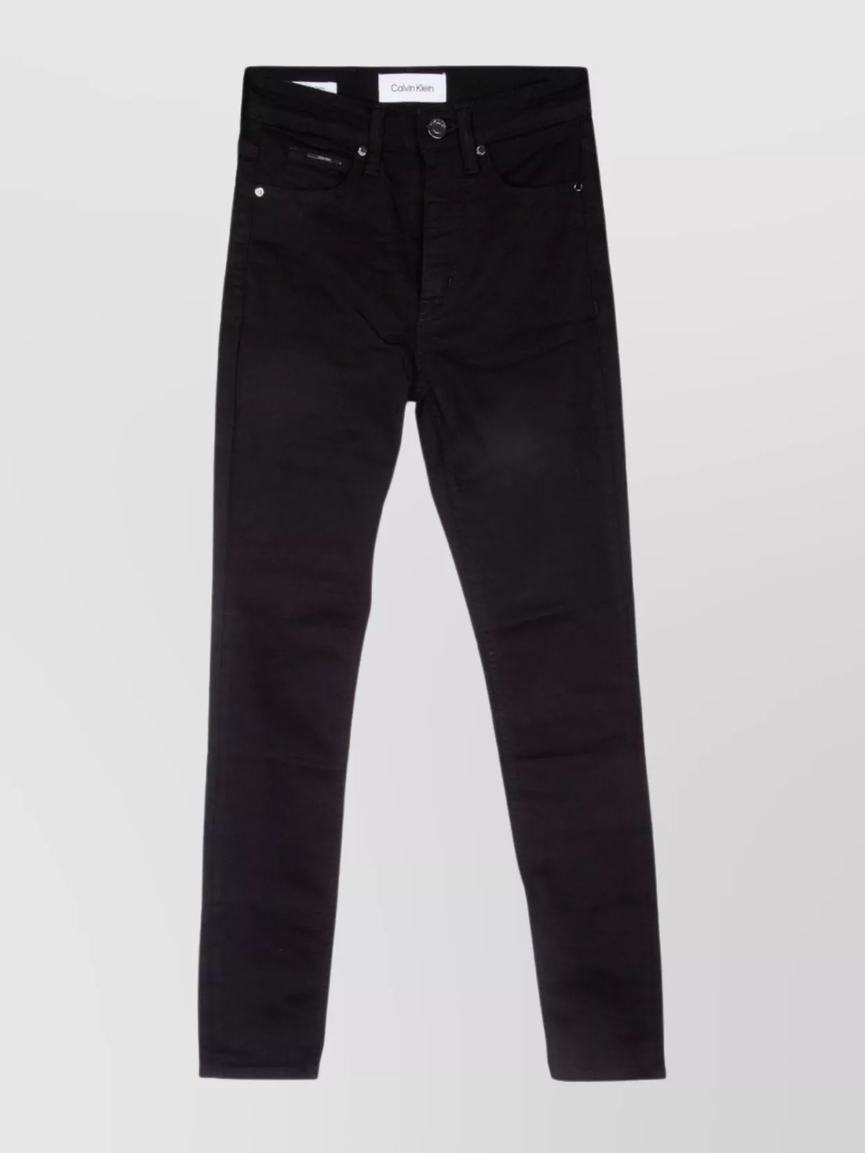 Shop Calvin Klein Versatile Belted Five-pocket Trousers