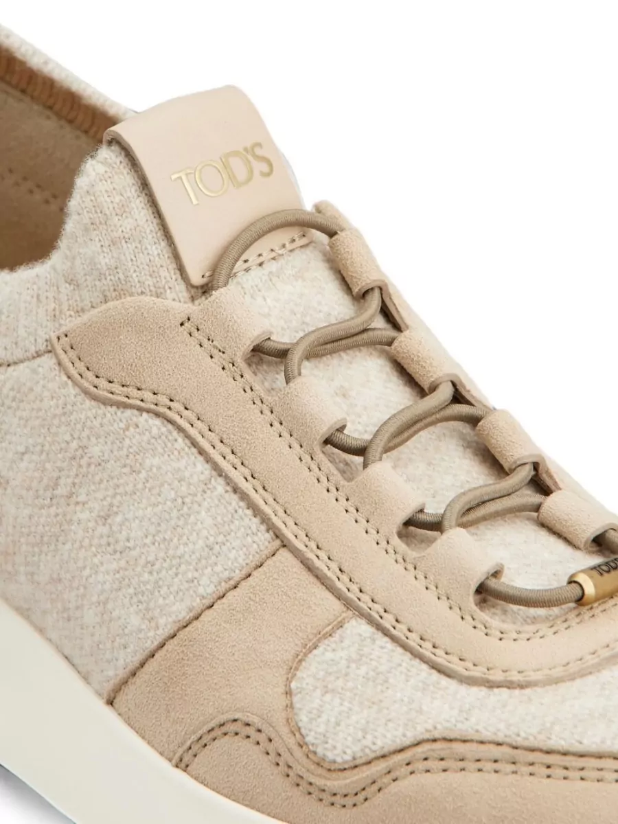 Tod's Knitted Low-Top Sneakers