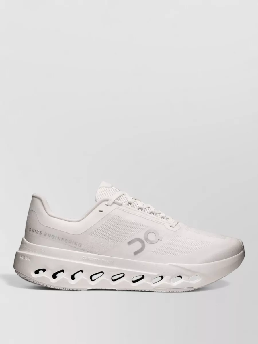 On Cloudsurfer Lace Up Mesh Sneakers Rubber