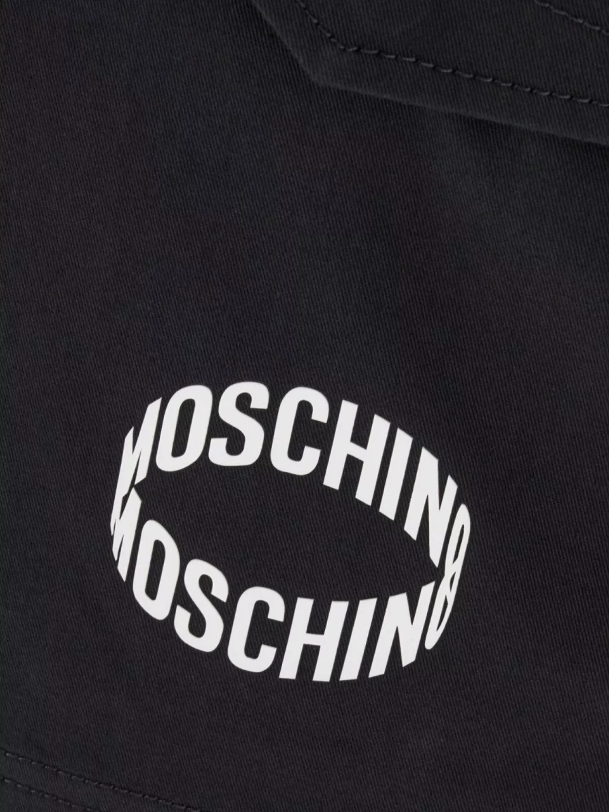 Moschino Stretch Denim Bermuda Vintage Touch