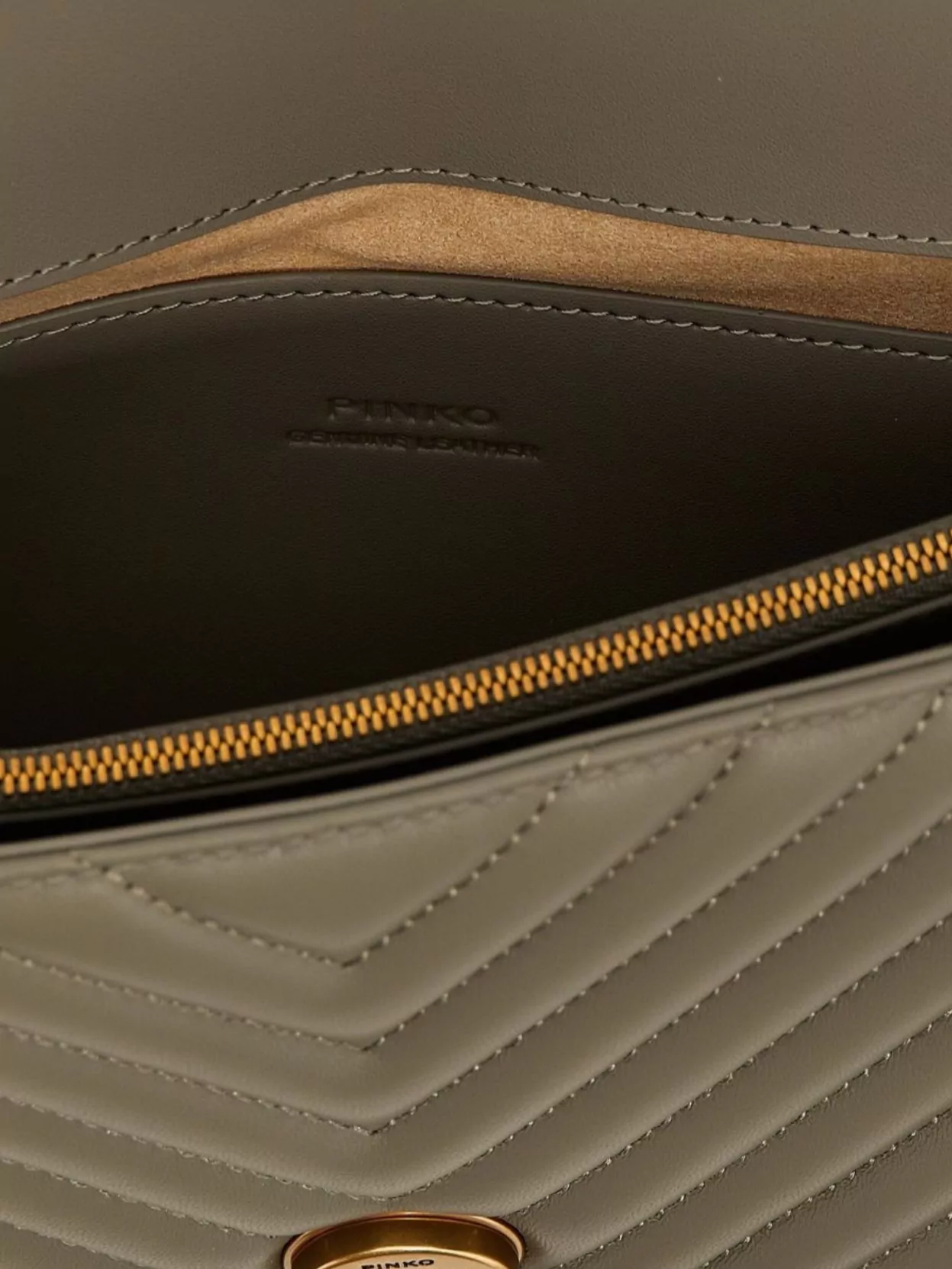 Pinko Love Bag Leather Crossbody Bag