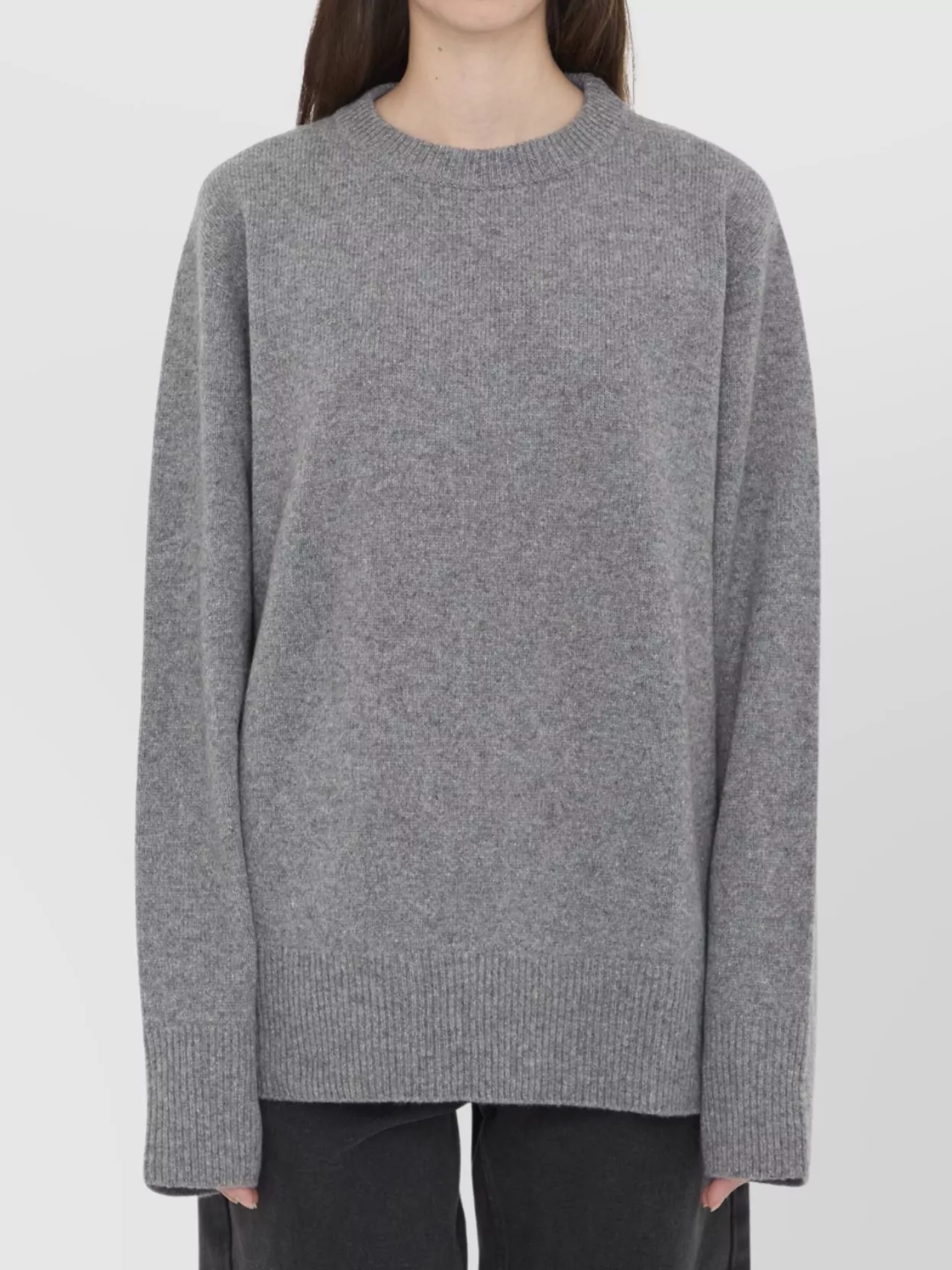 The Row Cashmere And Wool Knit Top In Multi