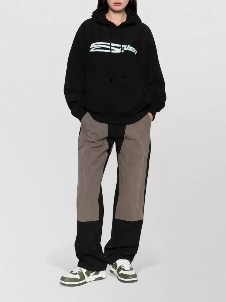 Stüssy Casual Hoodie With Drawstring And Pocket