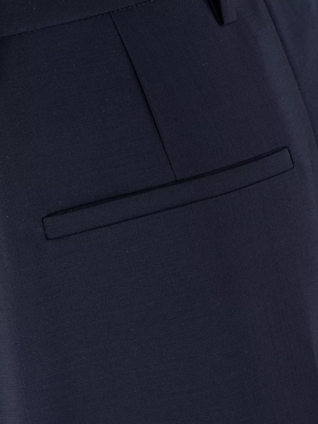 PRADA TROUSERS WITH PLEATED DESIGN AND POCKETS