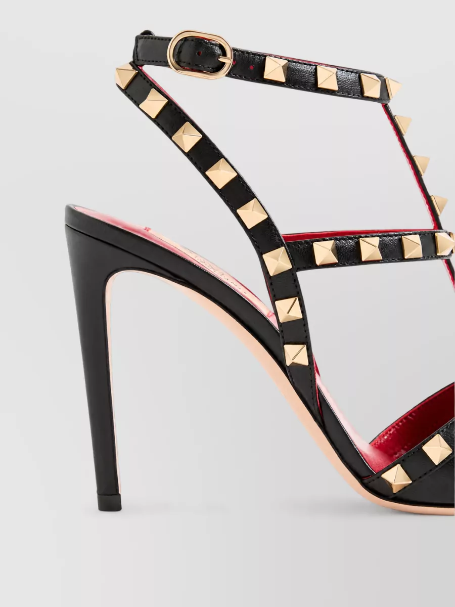 Valentino Leather Rockstud Slingback Pumps