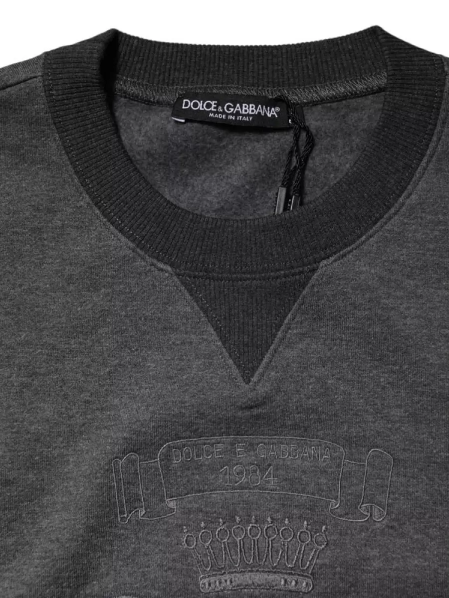 Dolce&Gabbana Cashmere Long-Sleeve Sweatshirt