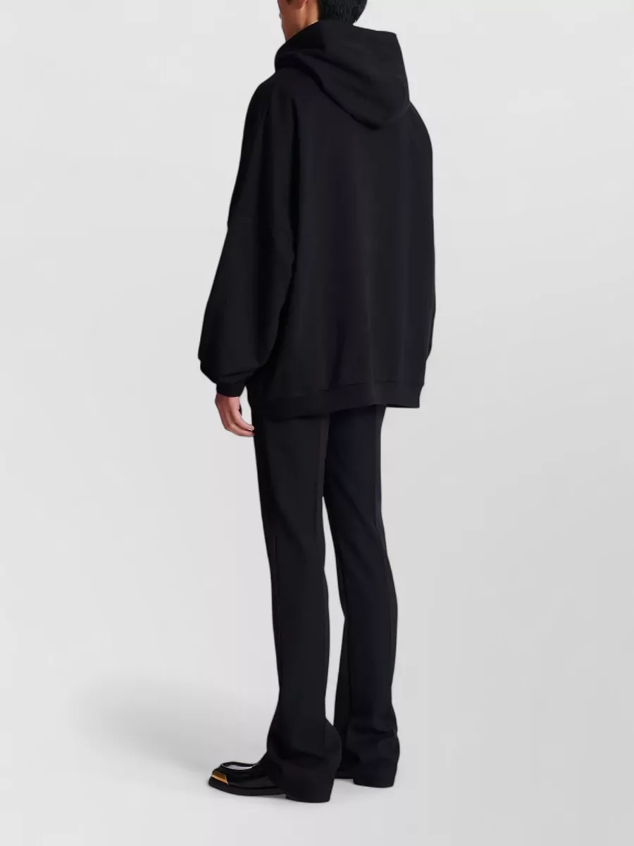 Balmain Printed Cotton Hoodie