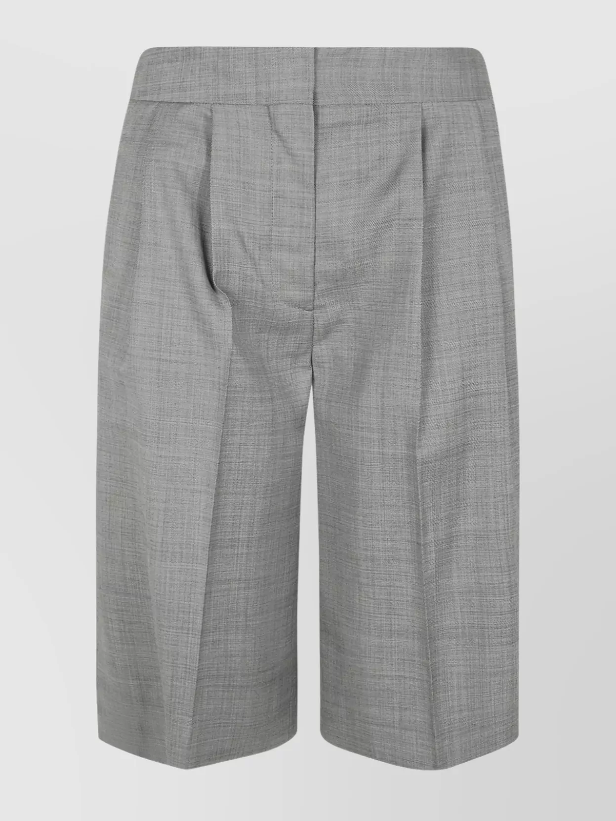 Loulou Studio Bermuda Shorts With Tailored Pleated Design
