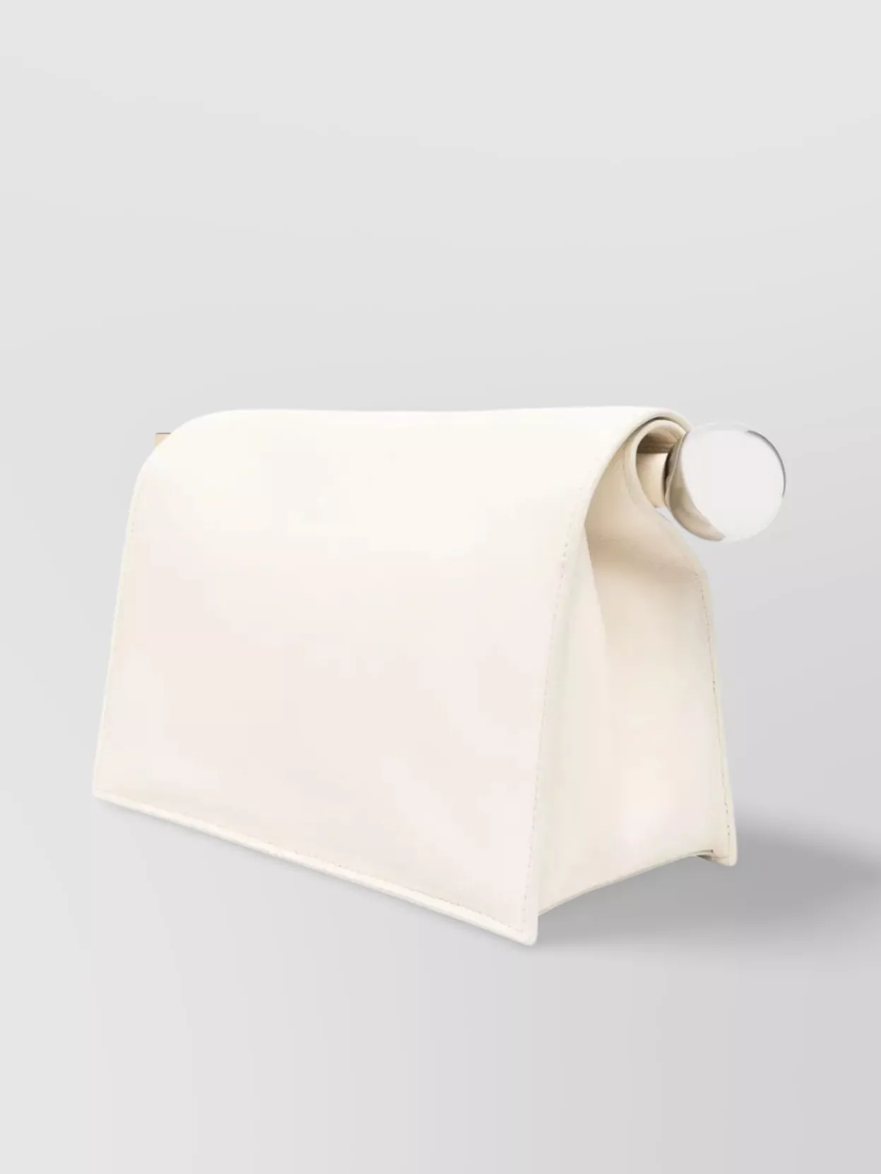 Jacquemus La Petite Natural Pochette Golden Logo