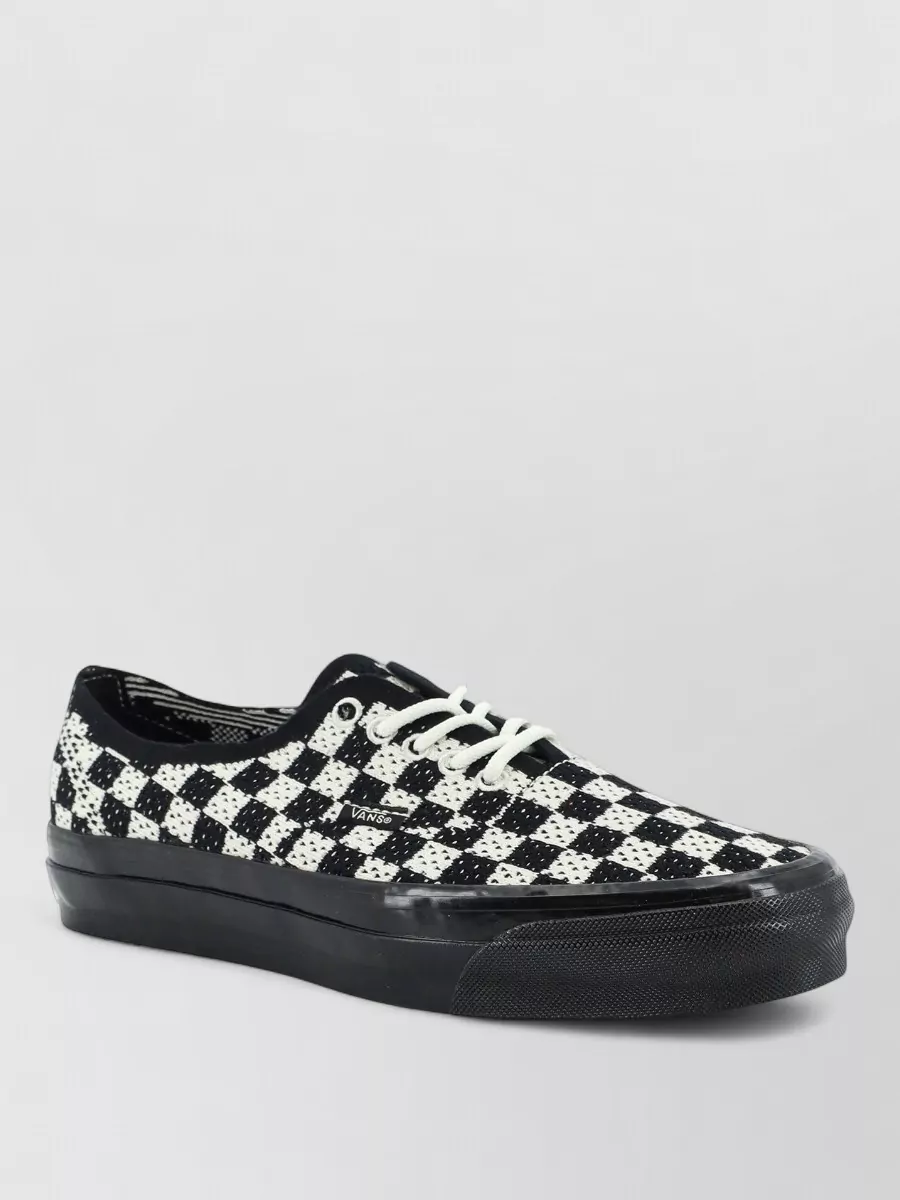Vans checkerboard lace-up sneakers