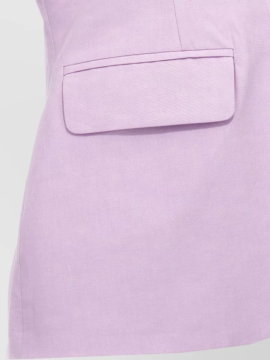 Ombra Milano Single-Breasted Blazer Jacket
