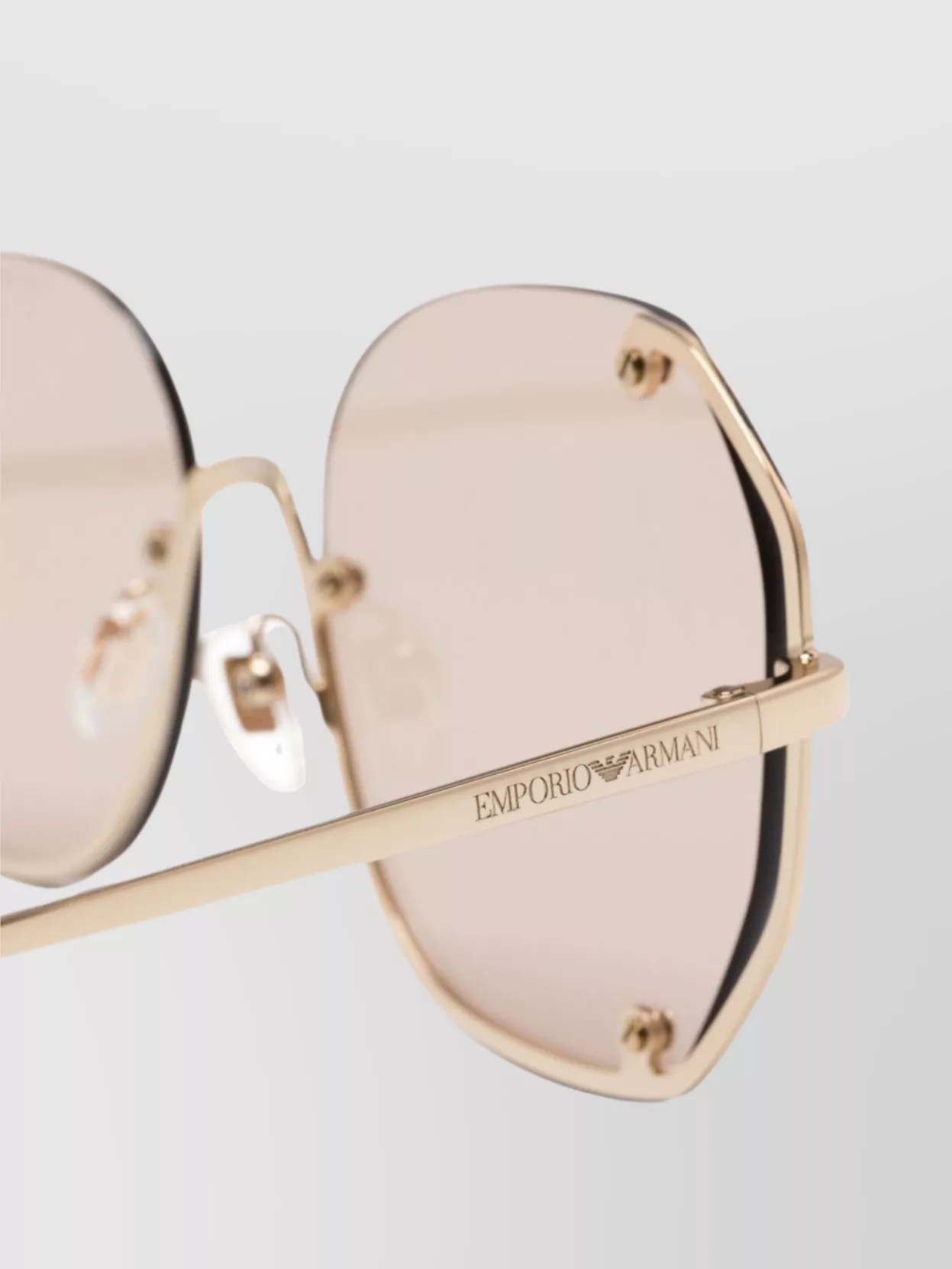 Emporio Armani Metal Frame Sunglasses Nose Pads