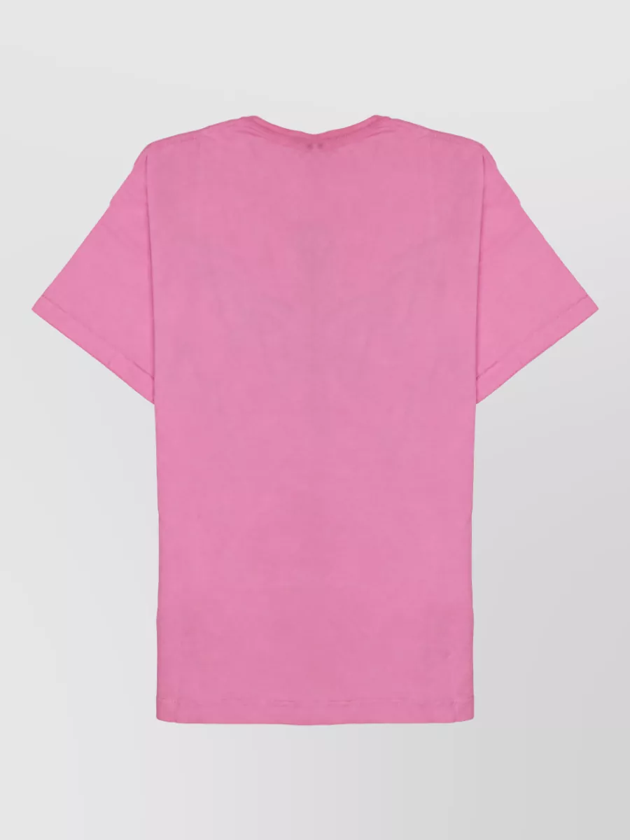 Jw Anderson Logo Crew Neck Graphic Print T Shirt