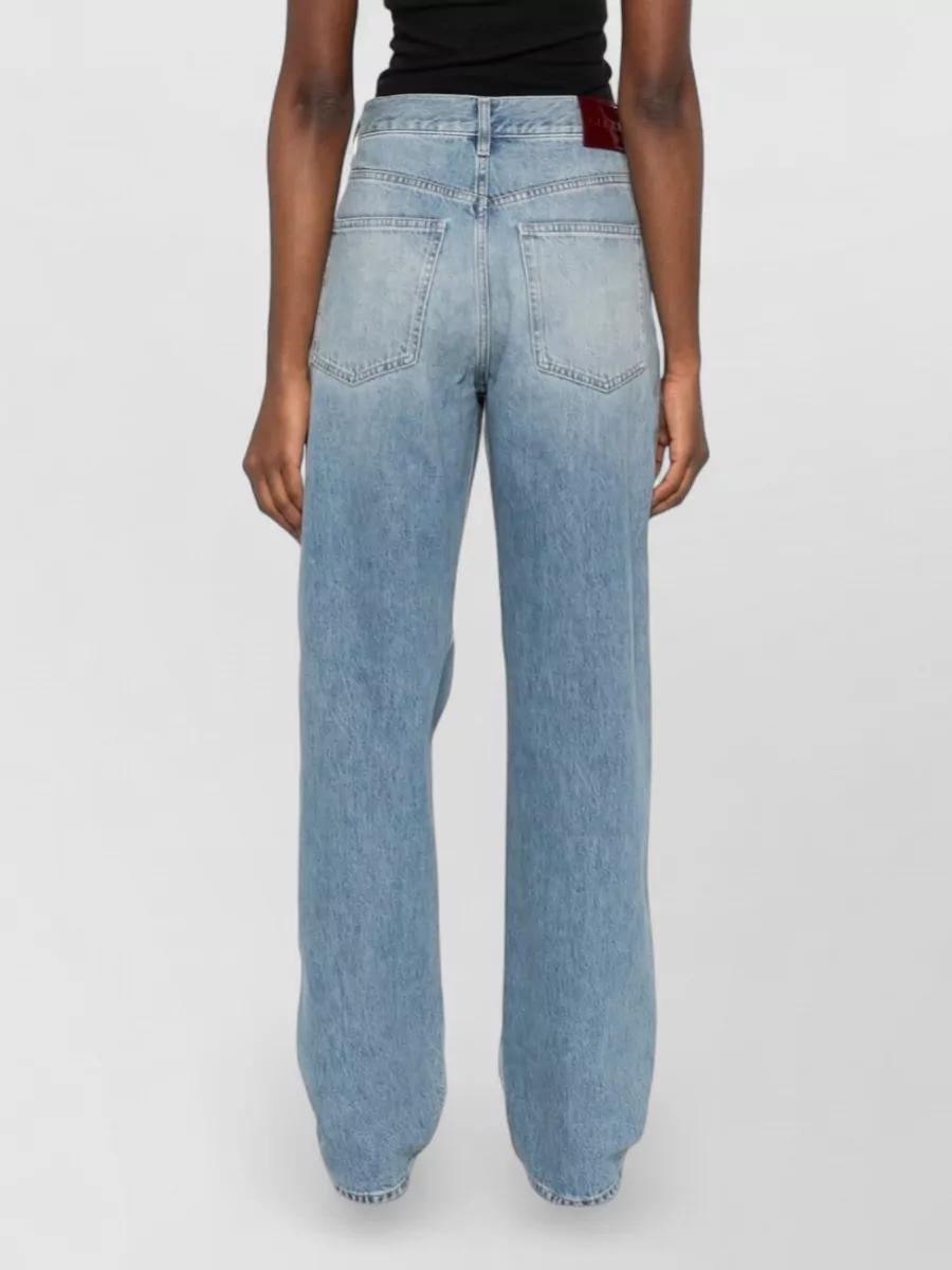 Gucci Denim Wide-Leg Trousers