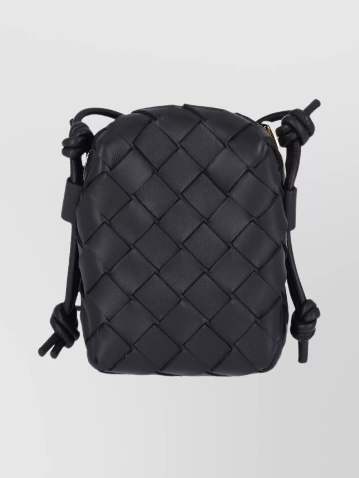 Bottega Veneta Woven Shoulder Bag Adjustable Strap