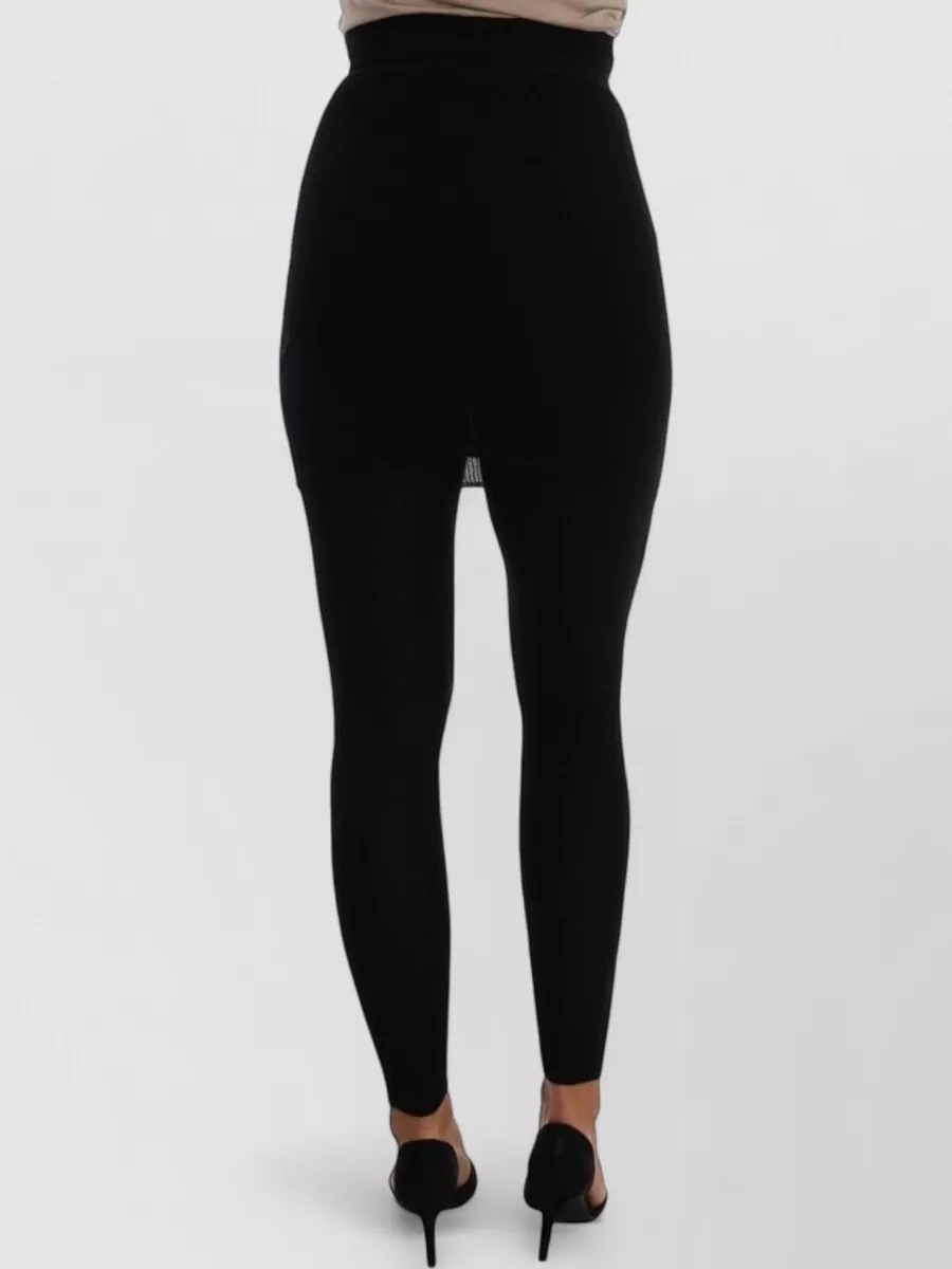 Dolce&Gabbana Cashmere Silk High-Rise Leggings