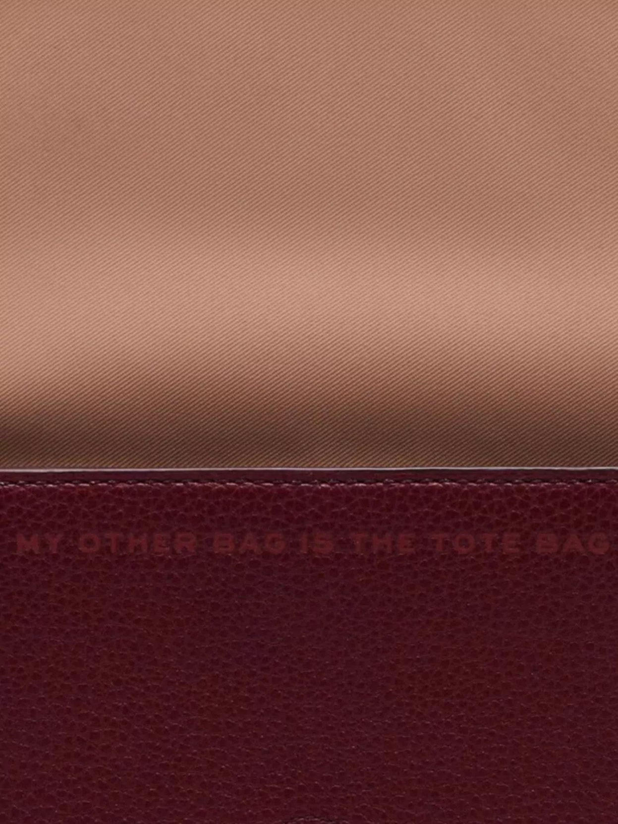 Marc Jacobs Mini Leather Shoulder Bag With Adjustable Strap
