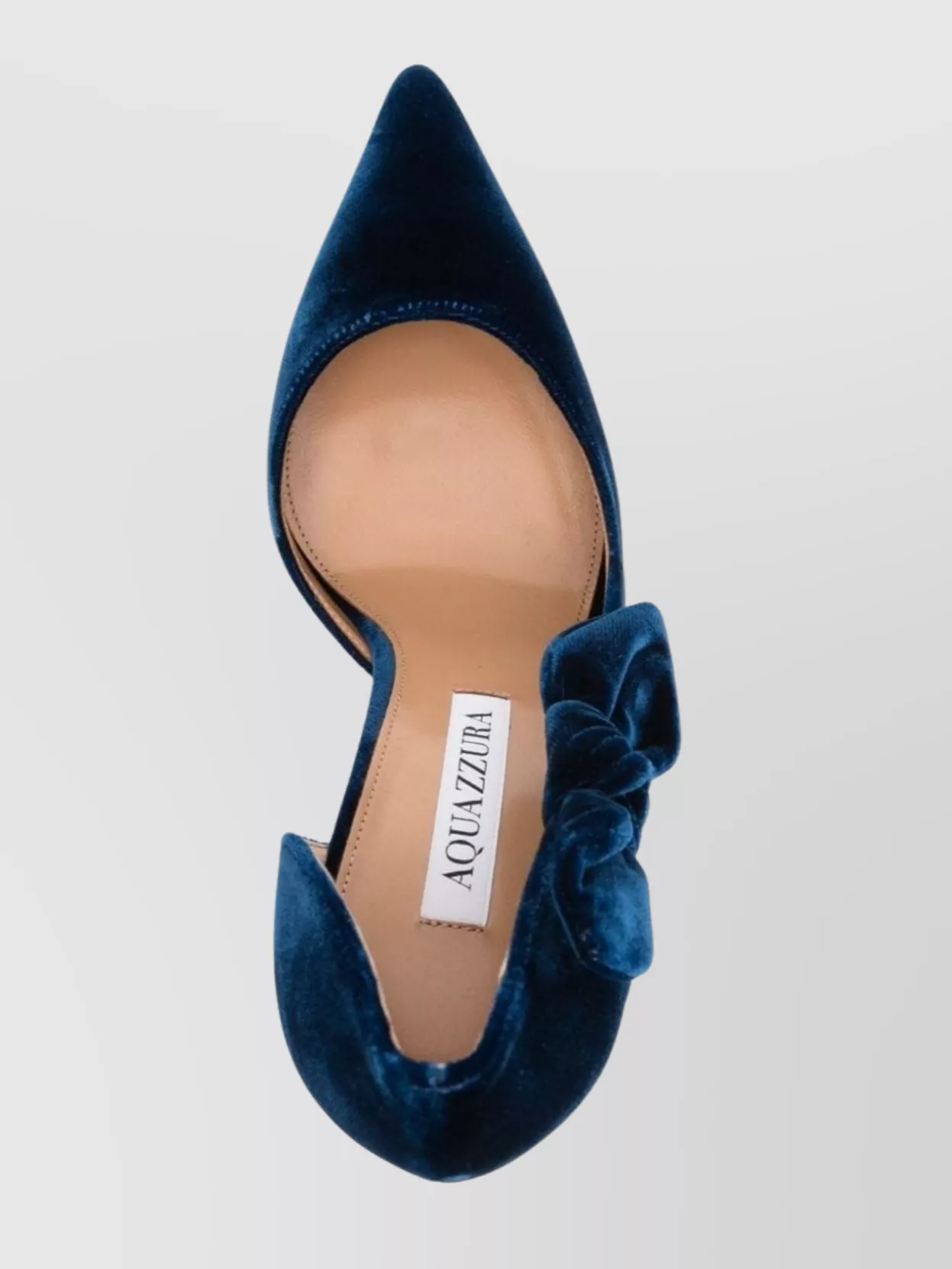 Aquazzura Stiletto Heel Pump Bow Detailing