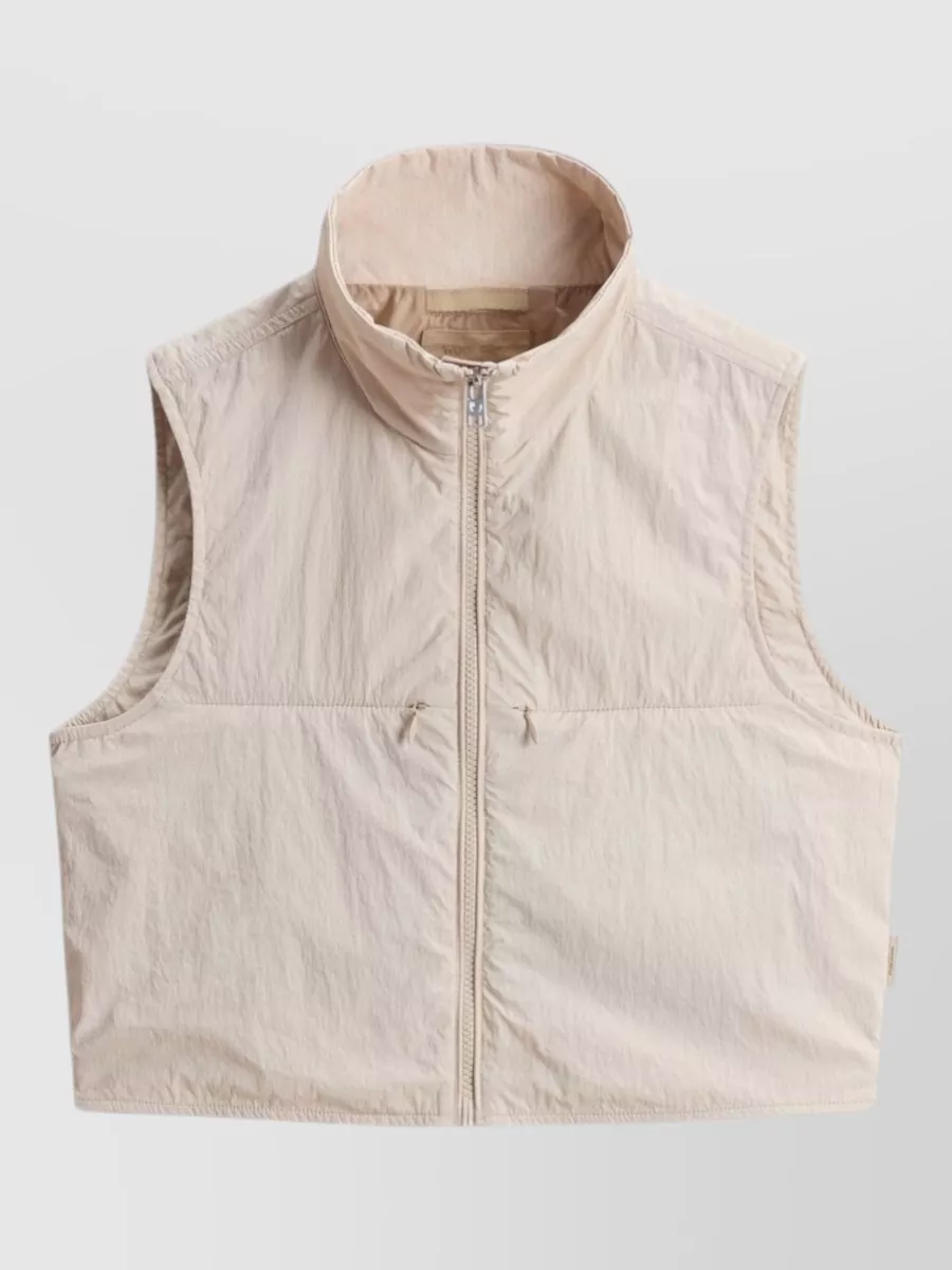 Woolrich nylon zip vest