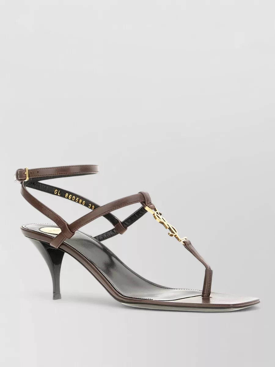 Saint Laurent Leather Sandals