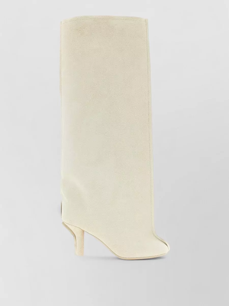 Mm6 Maison Margiela leather anatomic stiletto-heel boots