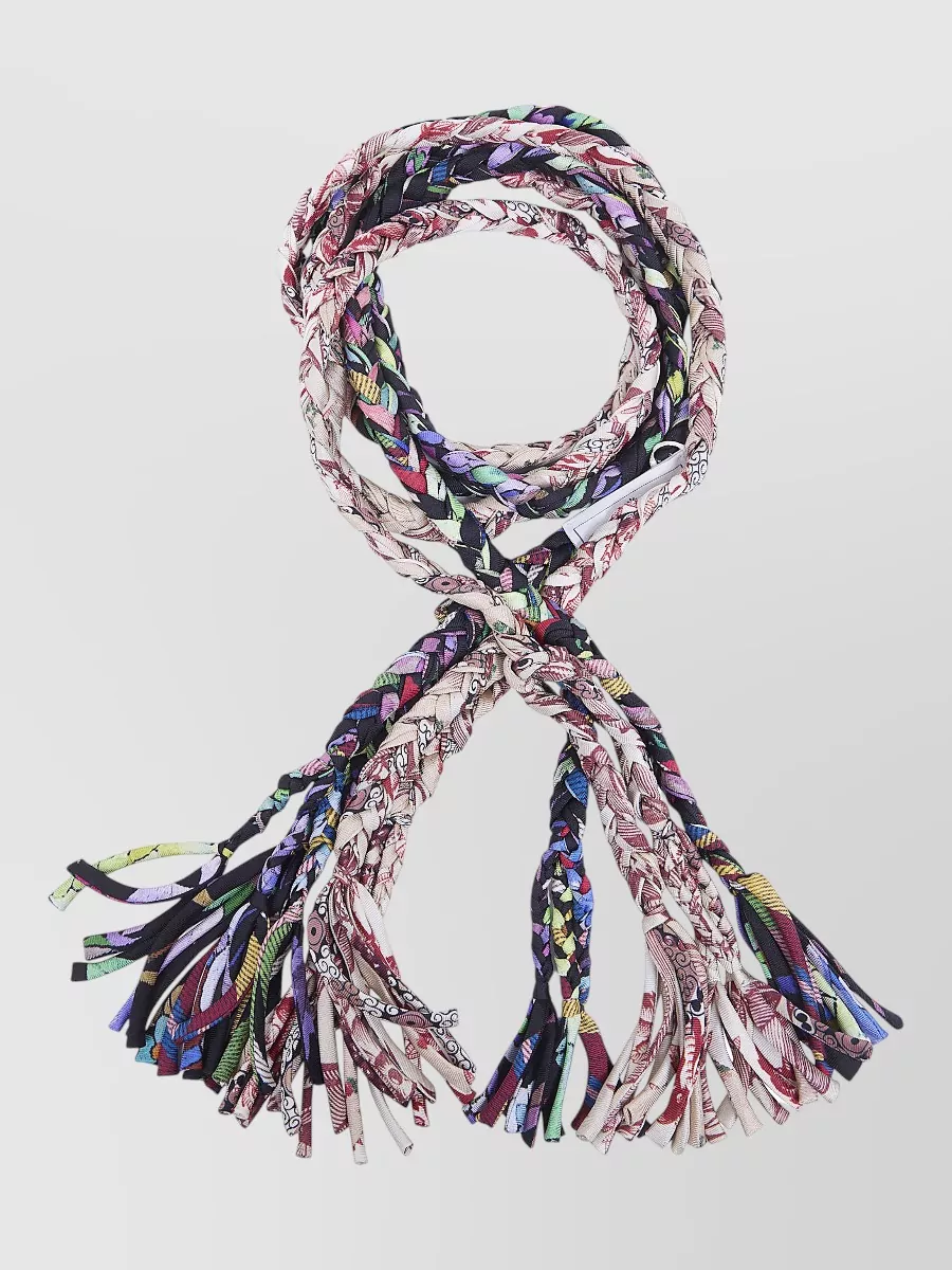 Pierre Louise Mascia Silk Scarf Belt