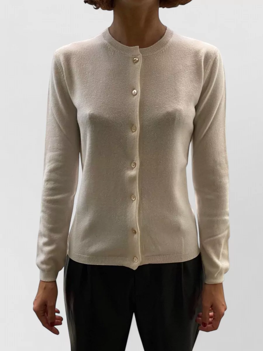 La Rose cashmere cardigan