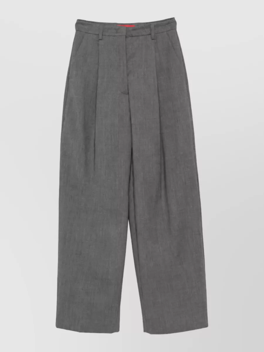 Thelatest straight-leg suit trousers