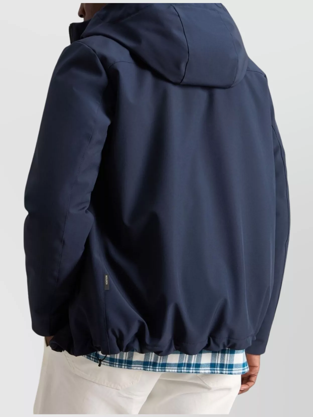 Woolrich Logo Embroidered Puffer Jacket