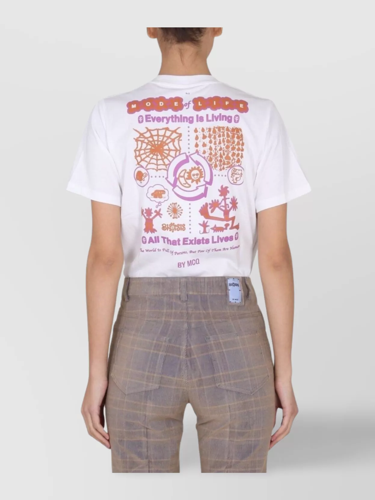 Mcq Logo Crew Neck T-Shirt