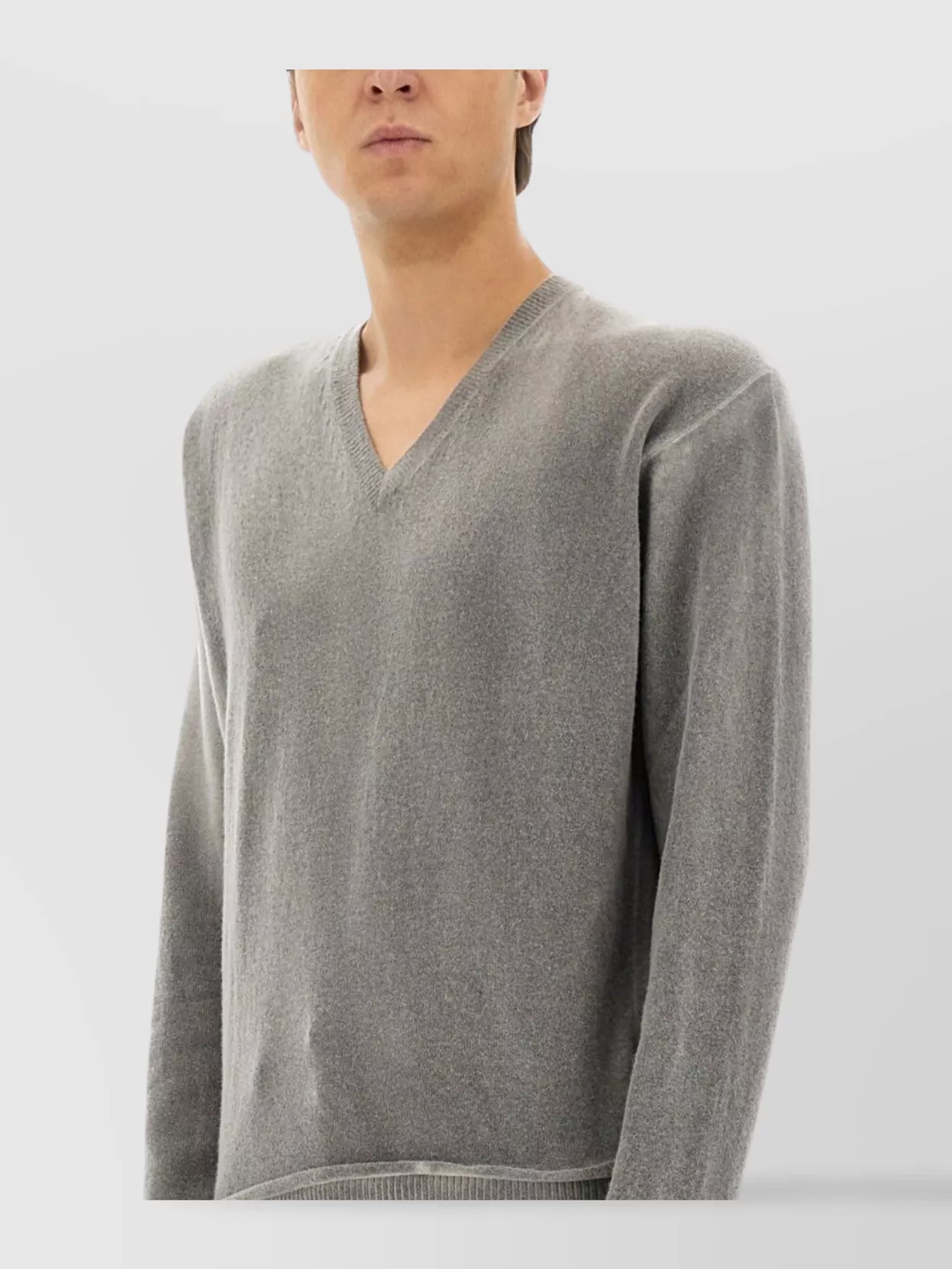 Our Legacy V-Neck Long Sleeve Knit Sweater