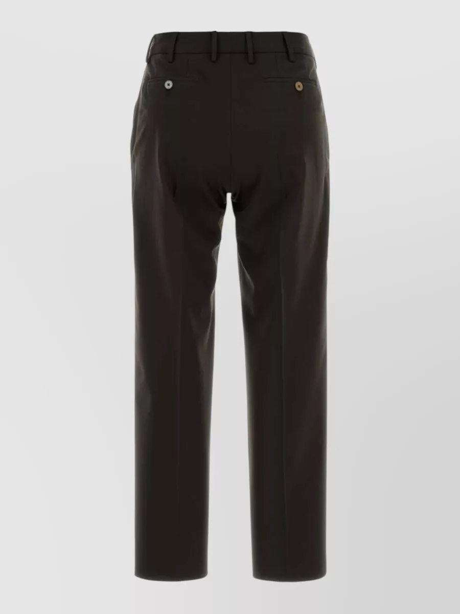 Pt Torino Slim-Fit Wool Trousers