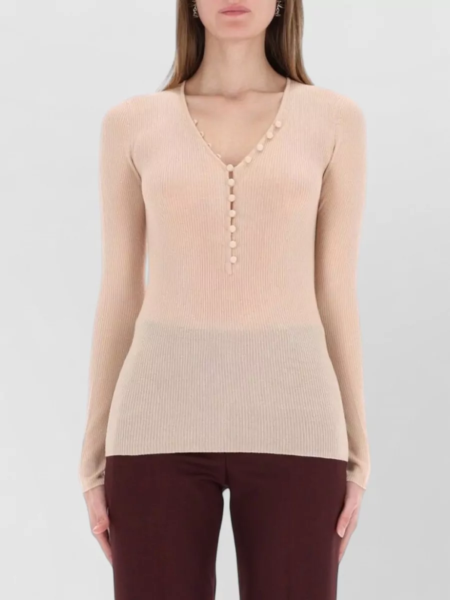 Chloé ribbed wool sweatshirt