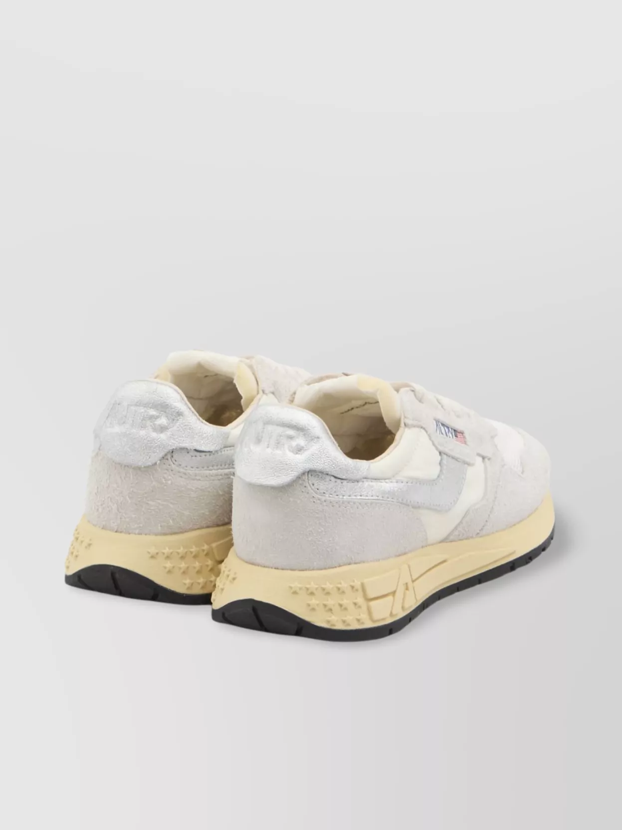 Autry Windreel Low Leather Sneakers In White