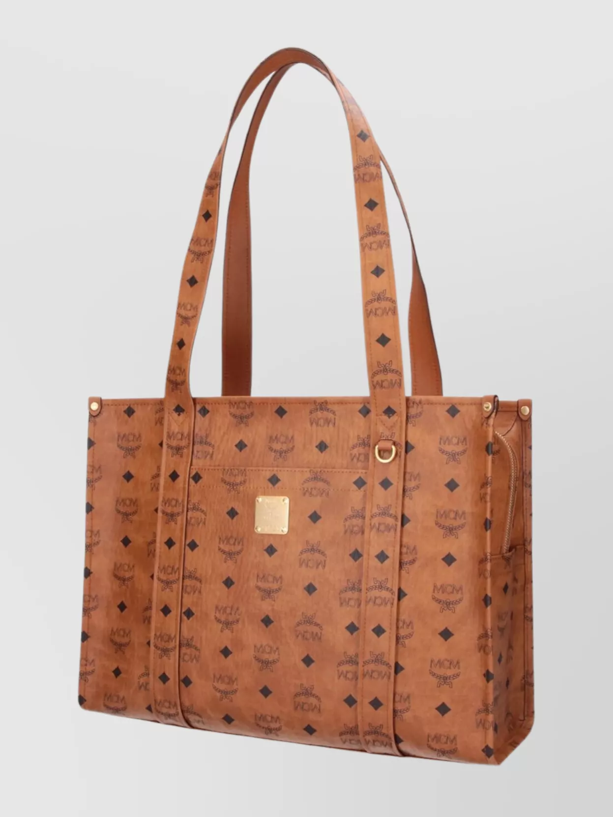 Mcm Tote Bag With Dual Top Handles