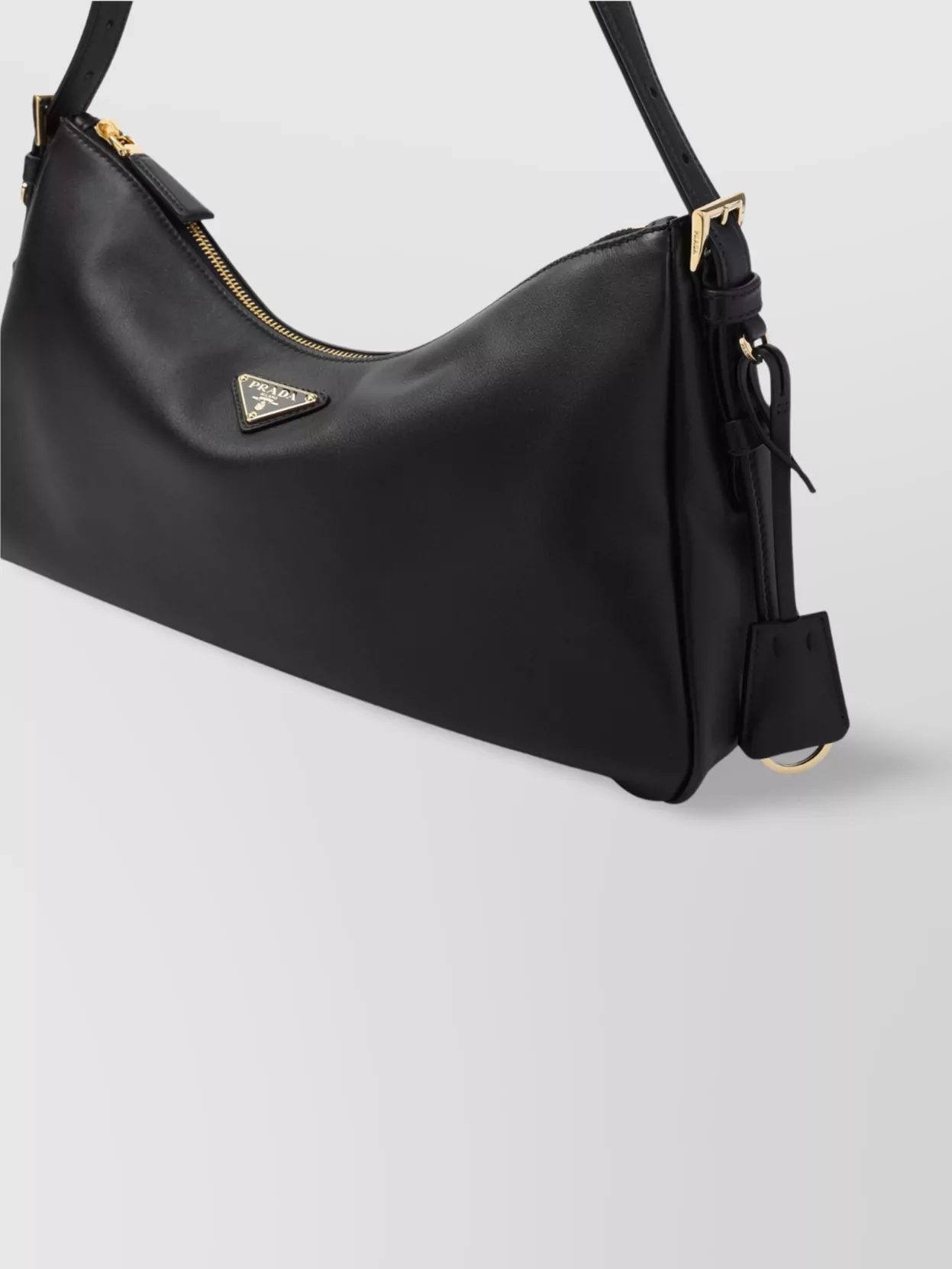Prada Aimee Grain Leather Shoulder Bag