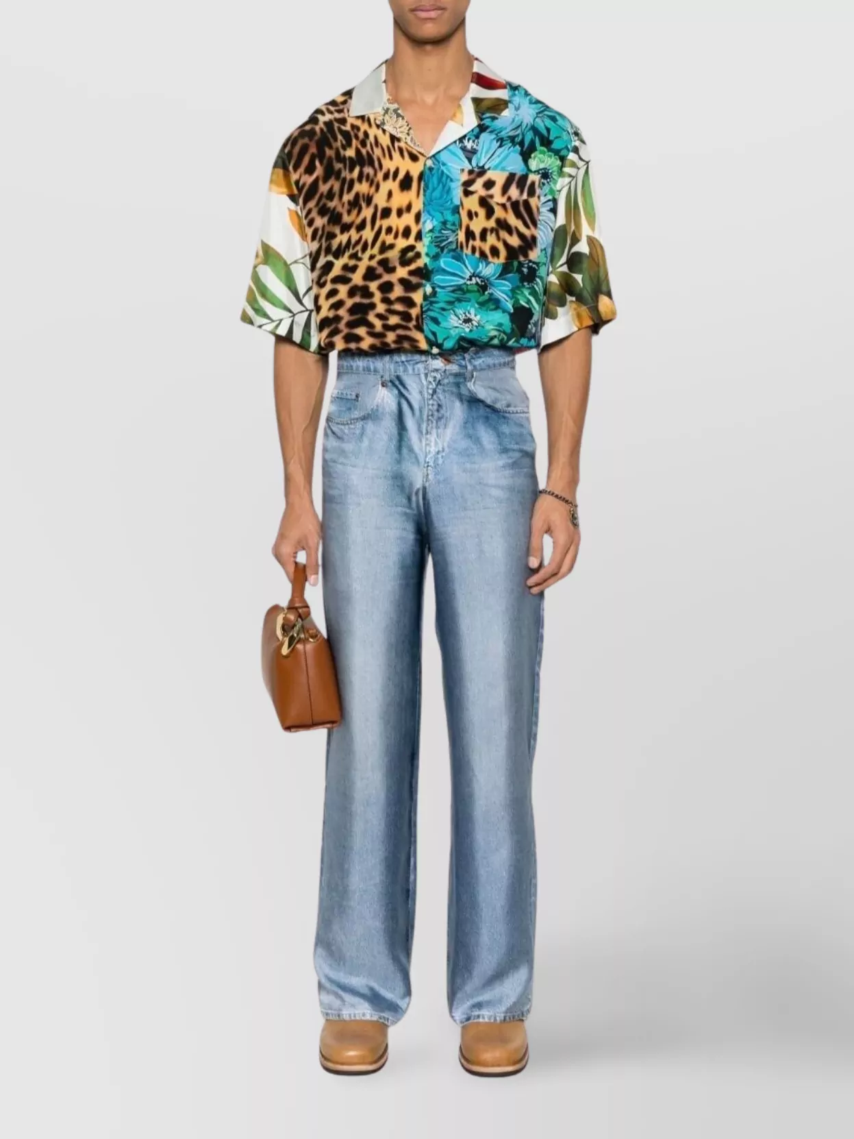 Pierre Louise Mascia Silk Trousers