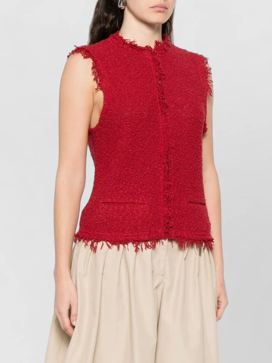 Iro Shanny Cotton Vest Round Neck Sleeveless