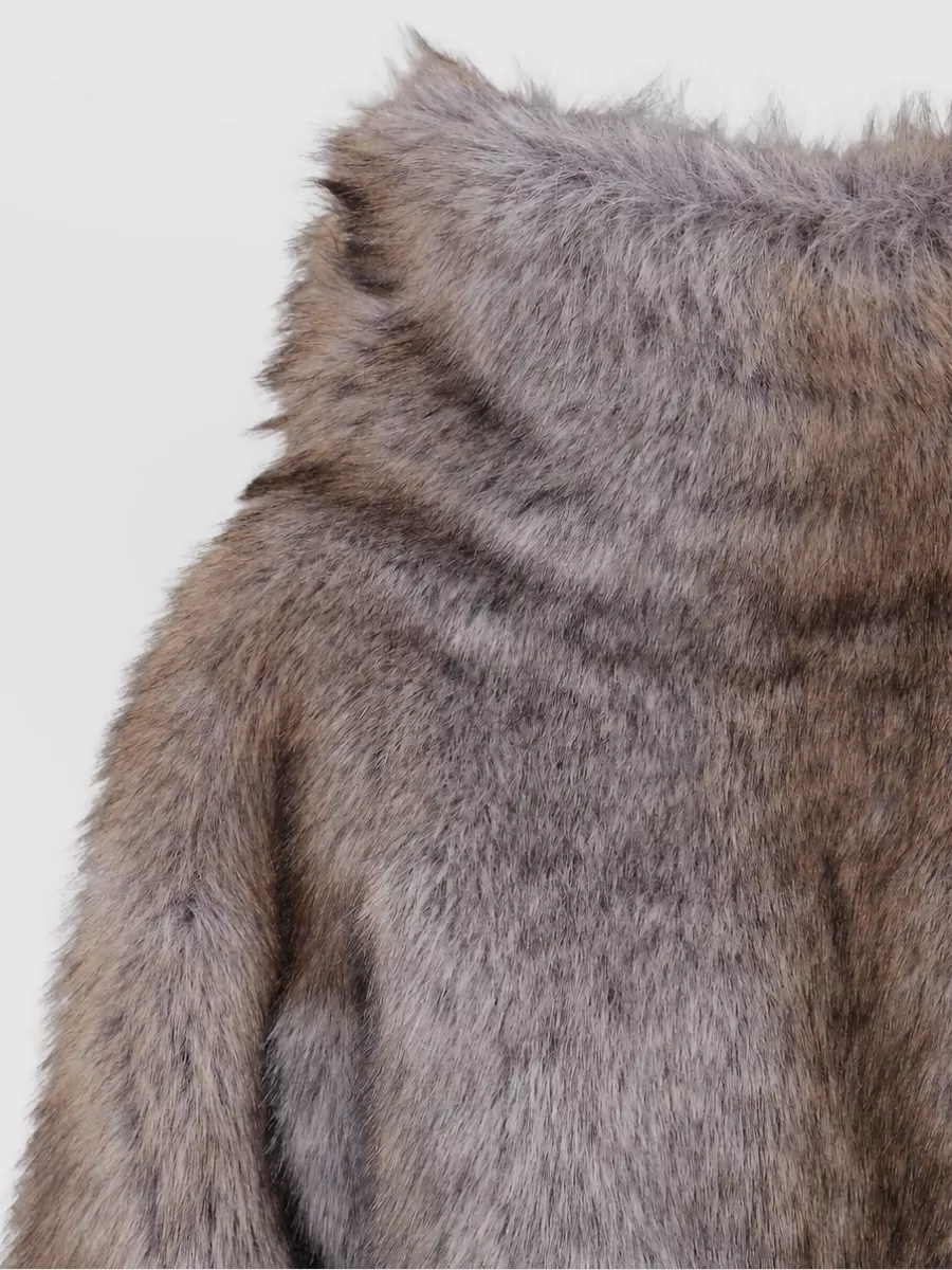 Bb Couture Faux Fur Jacket