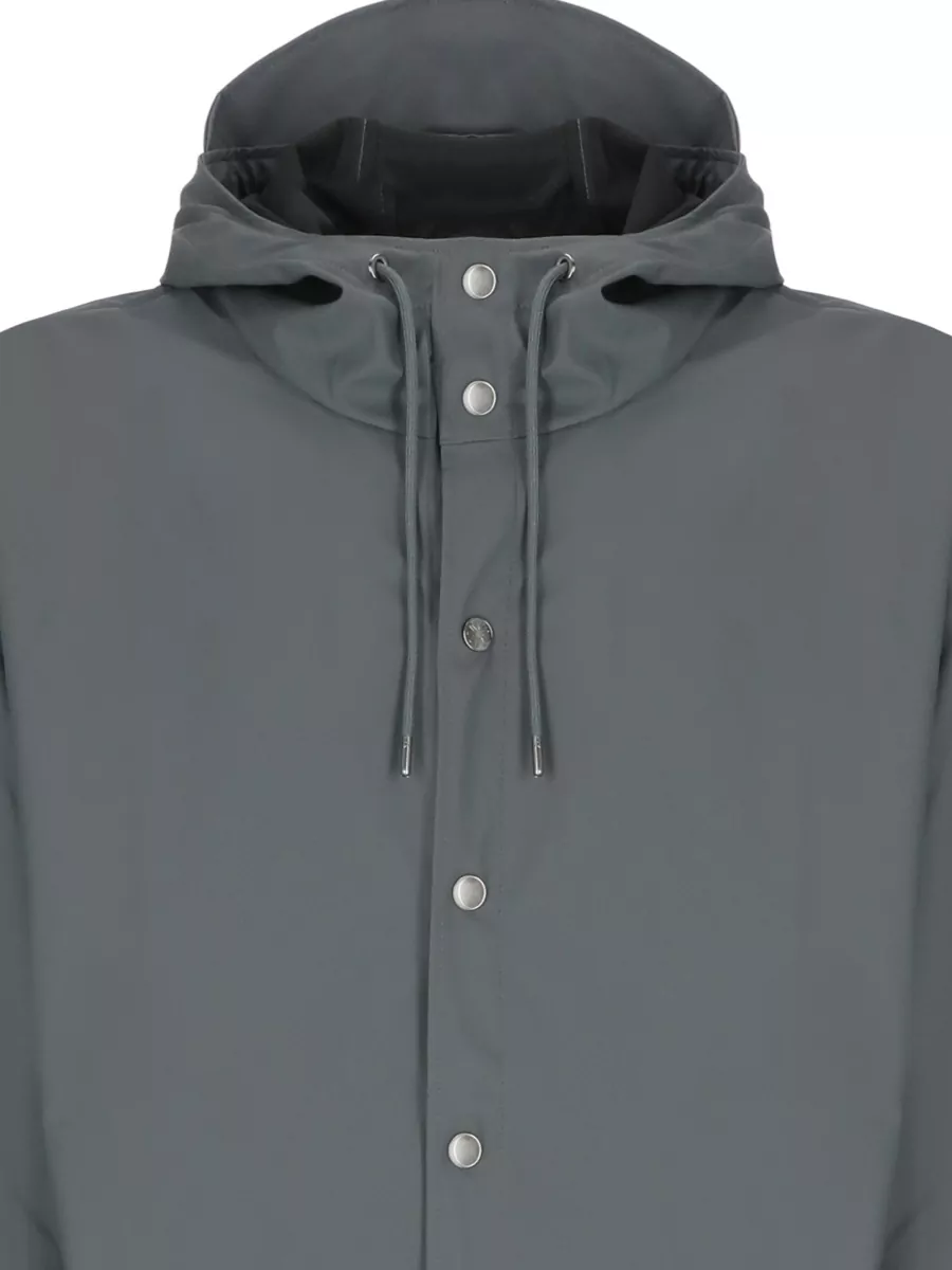 Rains Long Hooded Lightweight Jacket