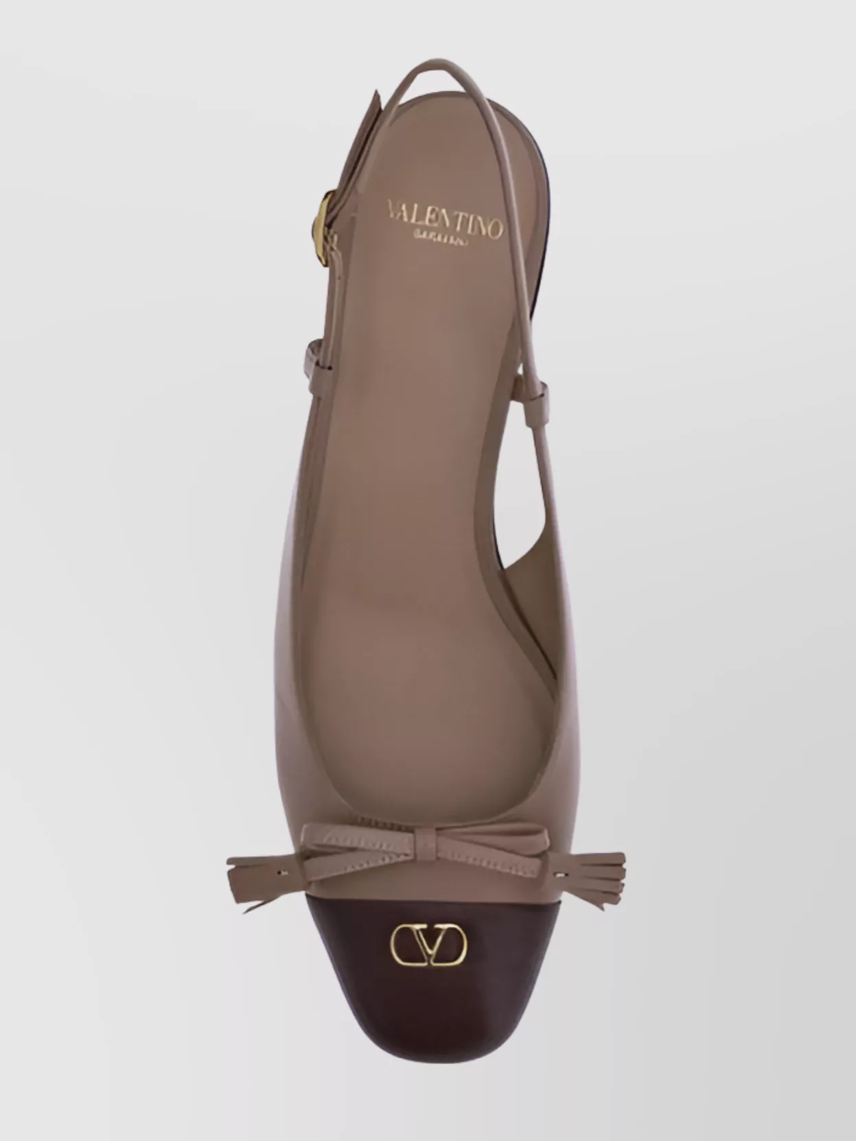 Valentino Garavani King's Valet Slingback Ballerinas