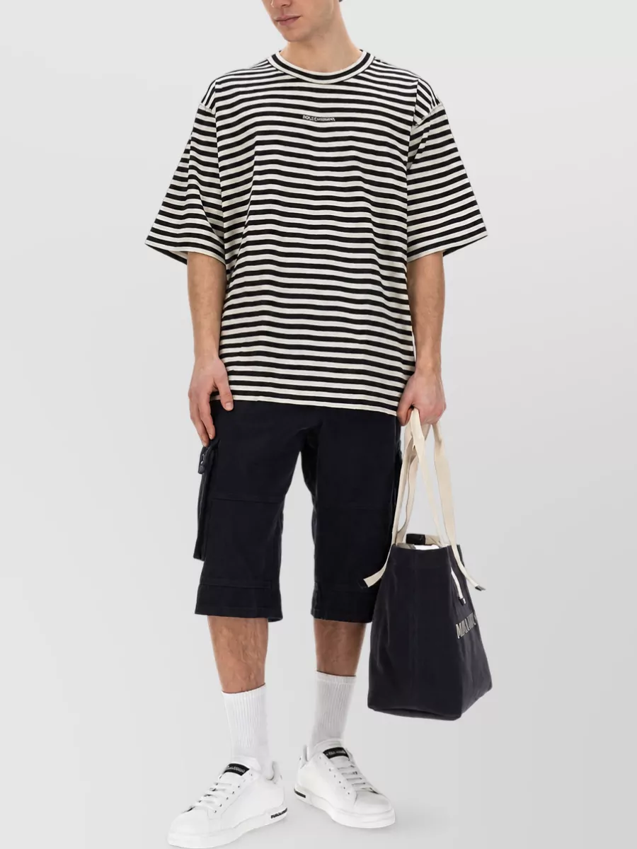 Dolce&Gabbana Cotton Cargo Shorts
